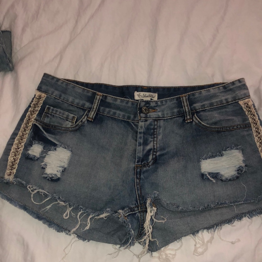 Others Follow Jean Shorts